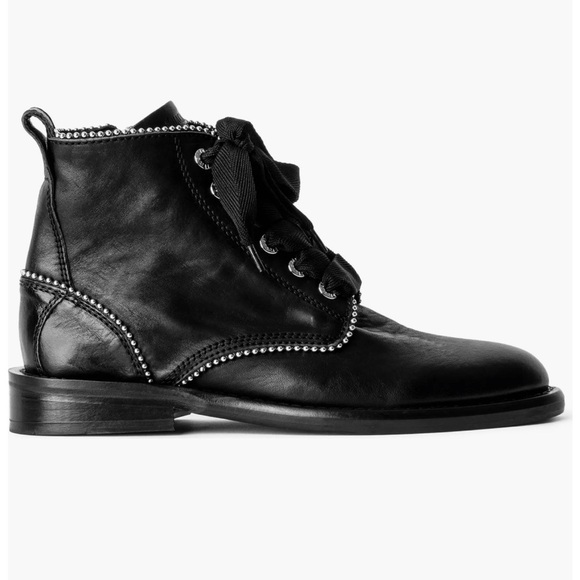 Zadig Studded Moto boot Sz’s 7 and 9 NWB - Picture 1 of 5